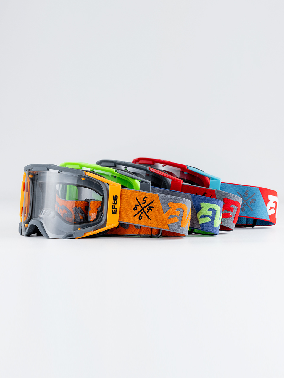 EF56 Кроссовые очки Base Синий/Серый/Hi-Viz EF56 Кроссовые очки Base Синий/Серый/Hi-Viz