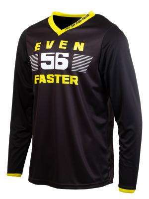 EF56 Джерси START Чёрный/Желтый EF56 Джерси START Чёрный/Желтый