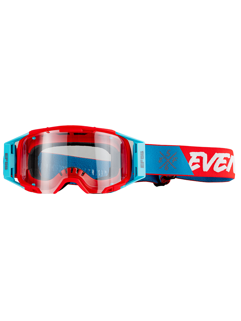 EF56 Кроссовые очки Base Голубой/Красный/Белый EF56 Кроссовые очки Base Голубой/Красный/Белый