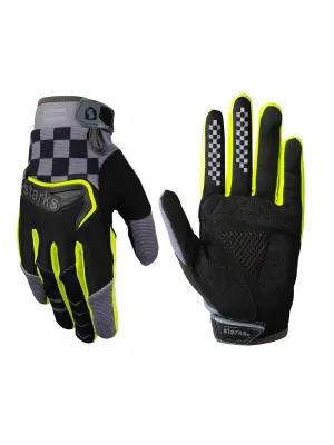 STARKS Перчатки для кросса Phoenix V3 Черный/Серый/Hi-Viz