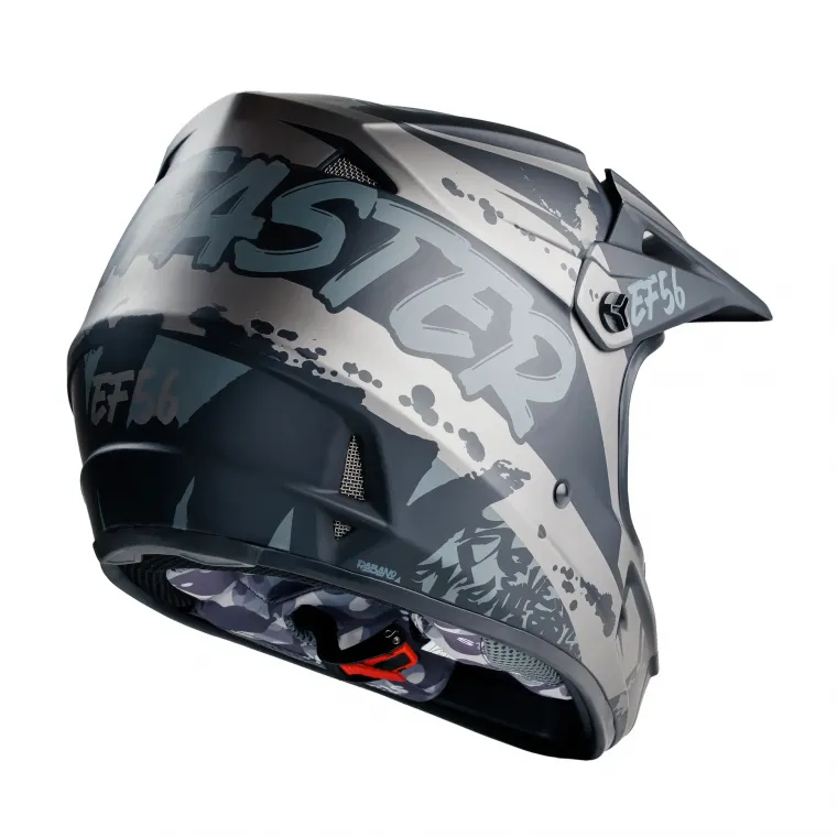 EF56 Шлем Base MX Черный матовый ABS