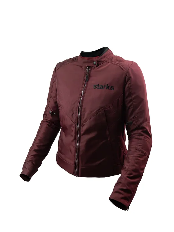 STARKS Мотокуртка urban jacket 2.0 Lining  WOMEN жен. Бургунди