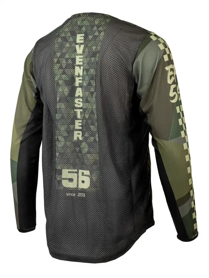 EF56 Джерси Enduro PRO 2.0 Forest Серый Хаки 1