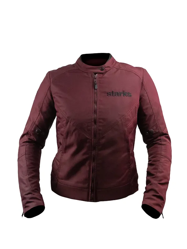 STARKS Мотокуртка urban jacket 2.0 Lining  WOMEN жен. Бургунди