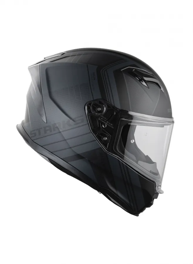 STARKS Шлем тип FF922 Raven Графика Черный матовый ABS