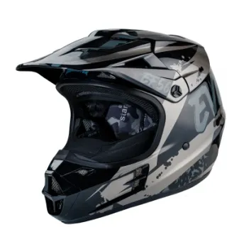 EF56 Шлем Base MX Чёрный глянец ABS