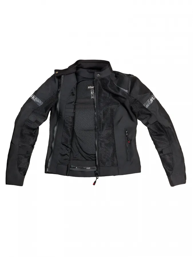 STARKS Мотокуртка Air shell жен. Чёрный