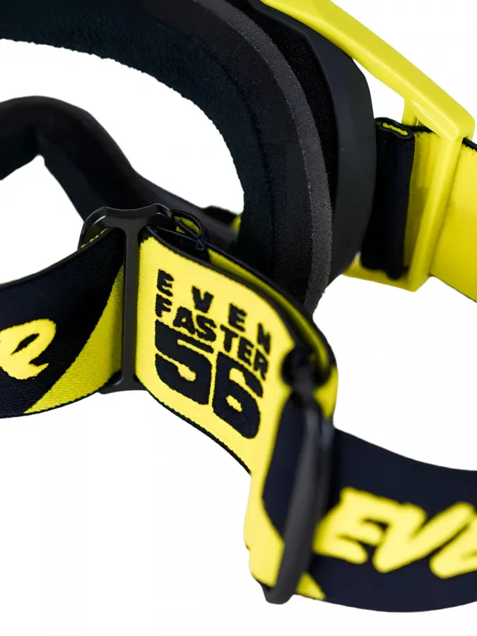 EF56 Кроссовые очки Base Черный/Hi-Viz