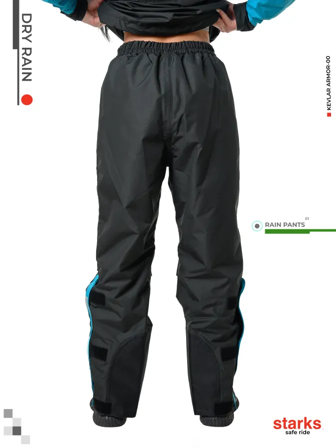 STARKS Дождевые брюки Dry Rain DR 219 жен. Бирюза