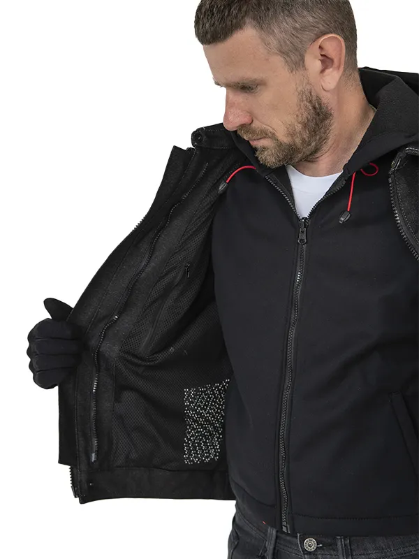 EF56 Мотокуртка джинсовая MAVERICK MESH 3-in-1 муж. CORDURA DENIM Чёрный (BK)