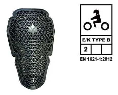 XY 853L Защитная вставка колени/локти LEVEL 2 TPE (Чёрный)