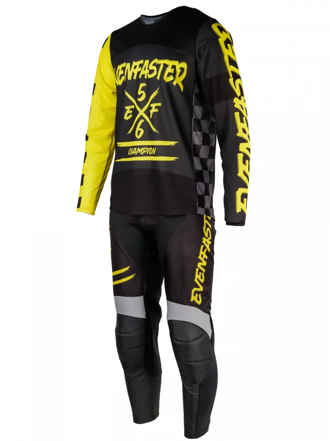 EF56 Штаны Base Черный/Hi-Viz