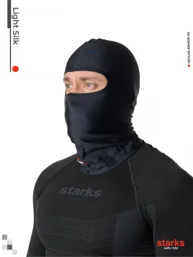 STARKS Подшлемник Light Silk  (Чёрный)