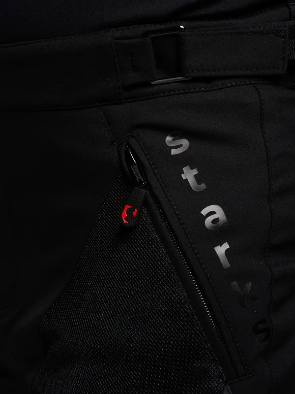 STARKS Мотоштаны Сетка AIR SHELL, Чёрный, муж.