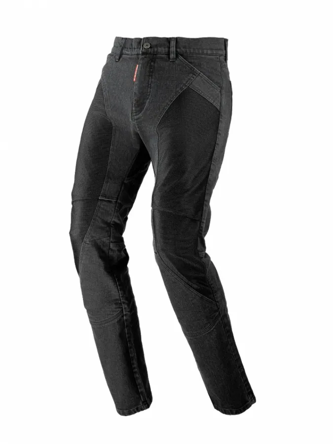 EF56 Мотоджинсы AIRPANTS муж. CORDURA DENIM Чёрный