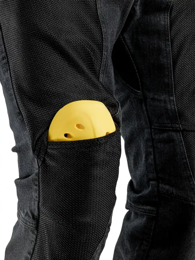 EF56 Мотоджинсы AIRPANTS муж. CORDURA DENIM Чёрный