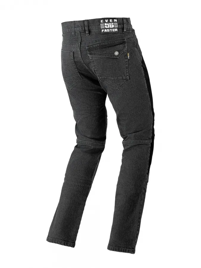 EF56 Мотоджинсы AIRPANTS муж. CORDURA DENIM Чёрный