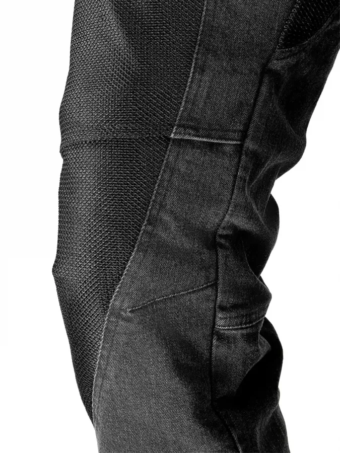 EF56 Мотоджинсы AIRPANTS муж. CORDURA DENIM Чёрный