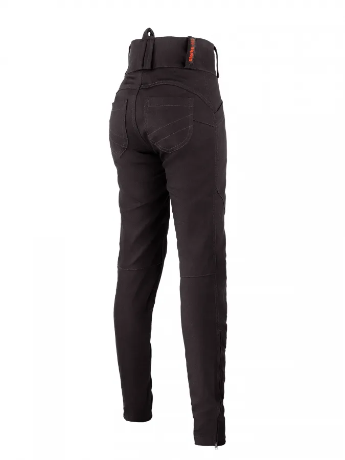 STARKS Мотоштаны Jeggings Lady, Чёрный, жен.