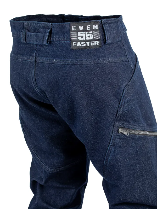 EF56 Мотоштаны джинсовые CITY ZEN муж. CORDURA Синий