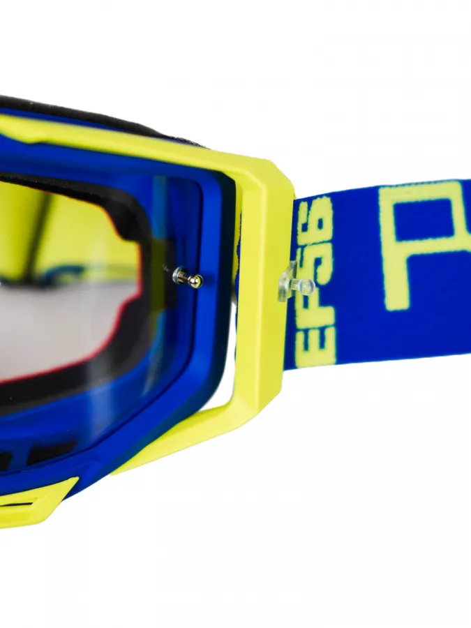 EF56 Кроссовые очки 101 RPM Синий/Hi-Viz