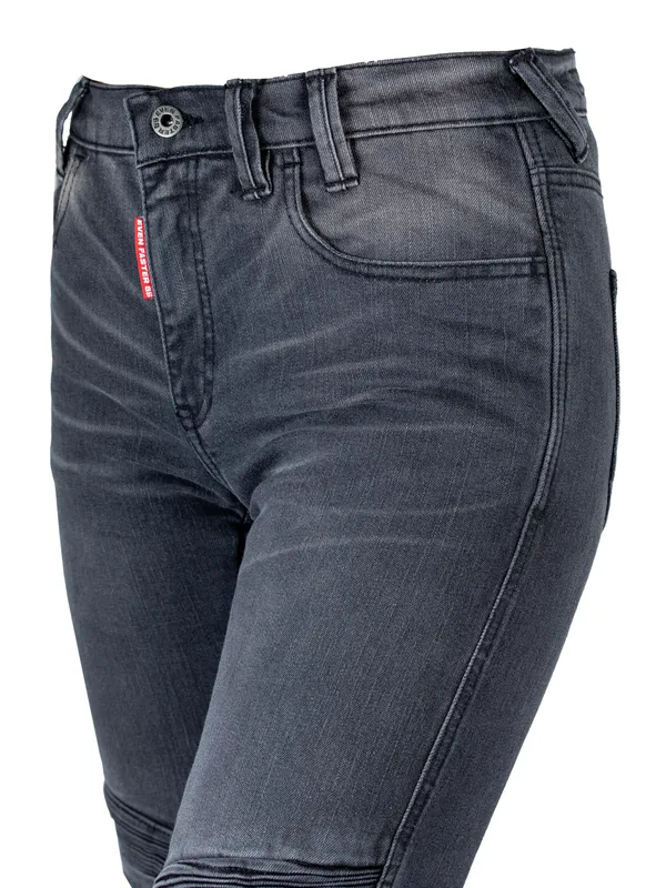 EF56 Мотоджинсы SNAKE LADY EVO жен. CORDURA DENIM Чёрный