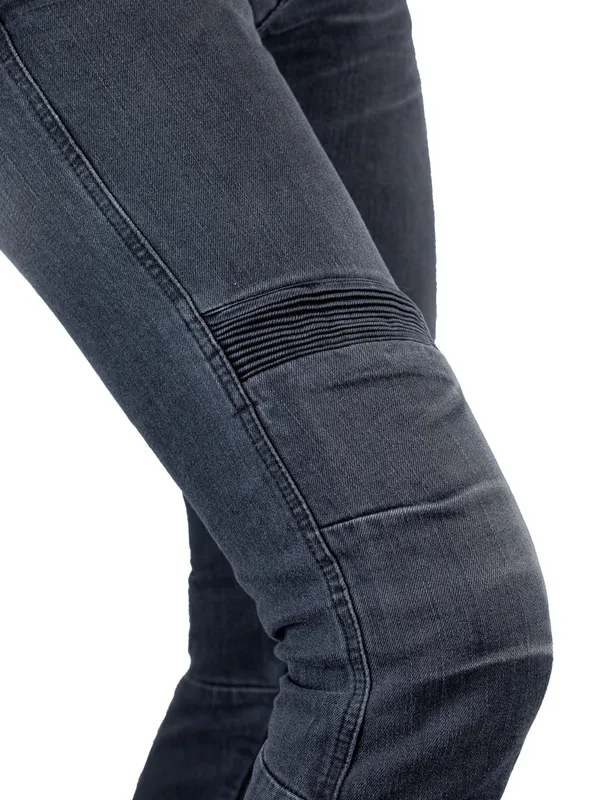 EF56 Мотоджинсы SNAKE LADY EVO жен. CORDURA DENIM Чёрный