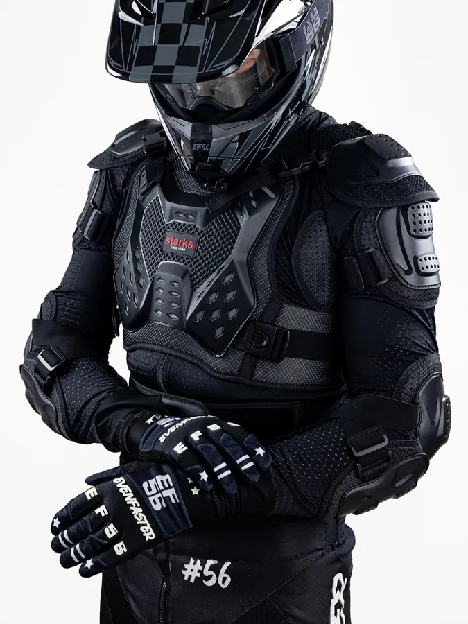 STARKS Body Armor Solid Chest Моточерепаха  (Чёрный)