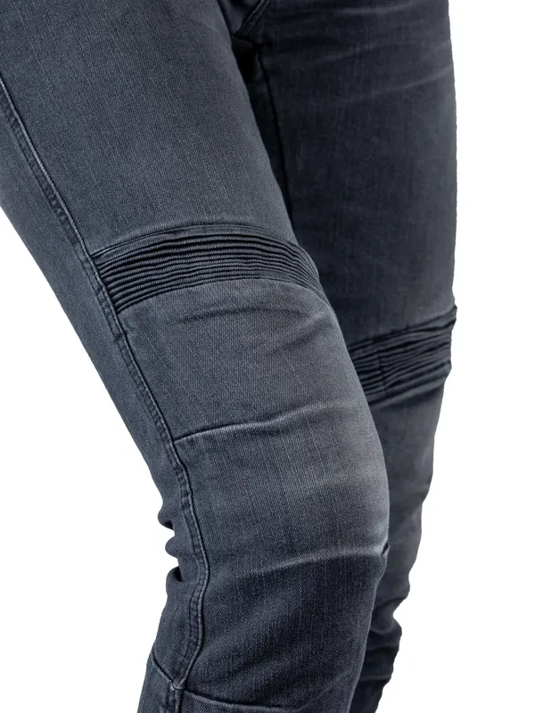 EF56 Мотоджинсы SNAKE LADY EVO жен. CORDURA DENIM Чёрный