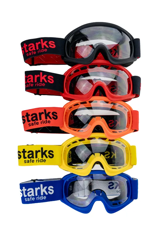 STARKS Кроссовые детские очки №К47 Чёрный
