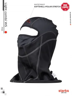 STARKS Подшлемник Light Combi WS max Чёрный