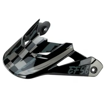 EF56 Козырек Base MX Чёрный глянец
