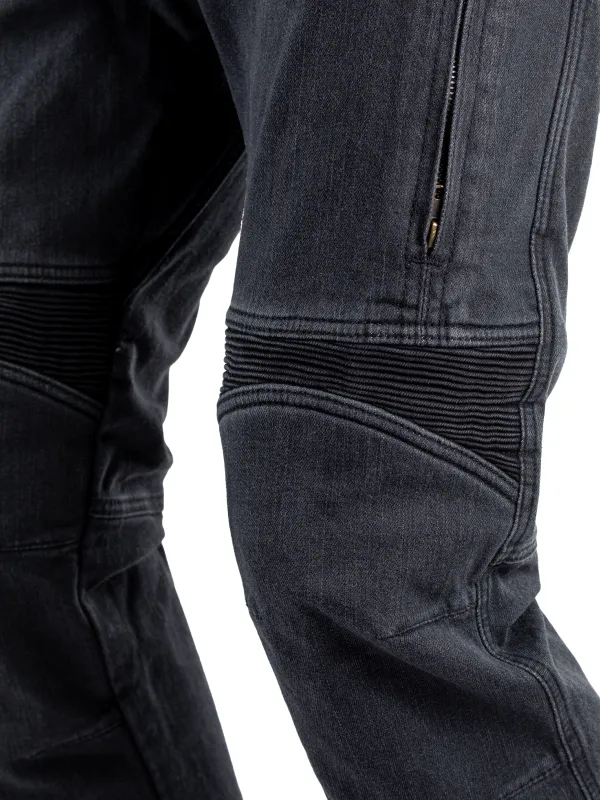 EF56 Мотоджинсы SAVAGE муж. CORDURA DENIM Чёрный