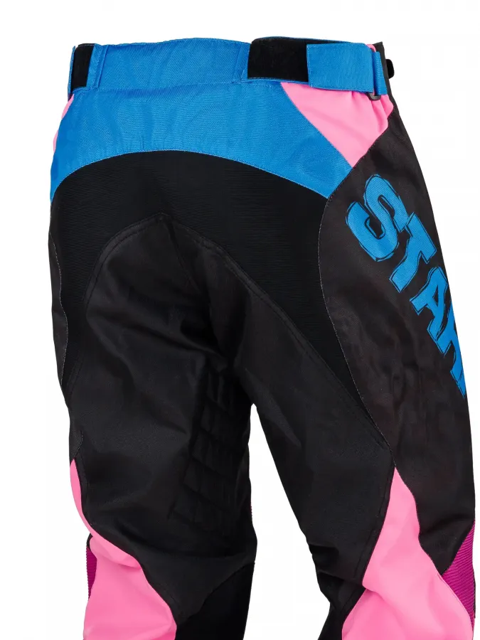STARKS Штаны Base Cross KIDS Розовый/Бирюза